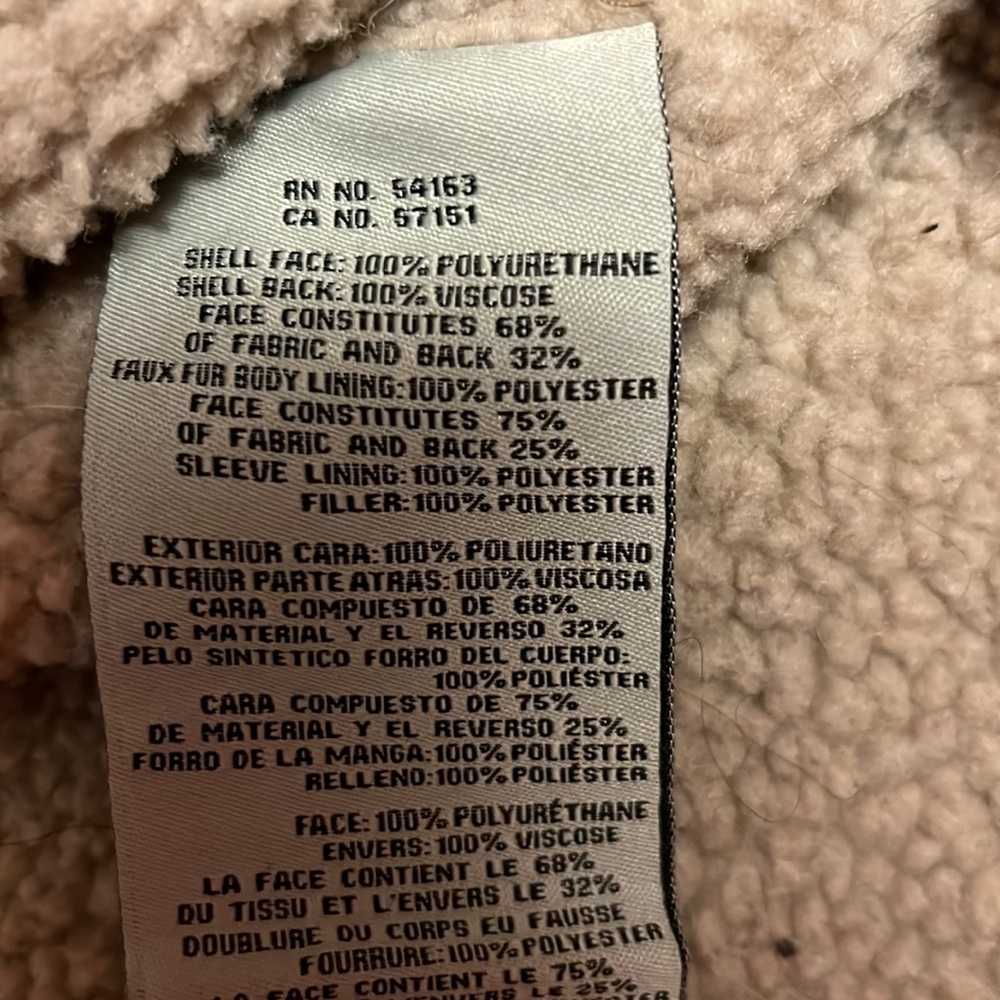 Levi Strauss Faux Leather Bomber Jacket - Picture 4 of 6
